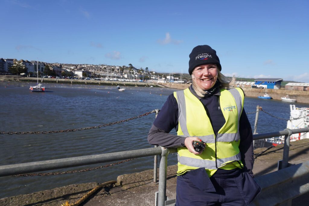 Hayley Stringer on Penzance Quay