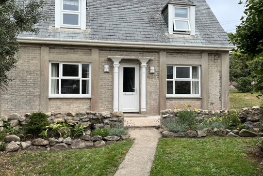 The outside of Evergreen B&B in St Mary's