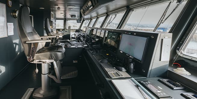 Inside Menawethan's wheelhouse