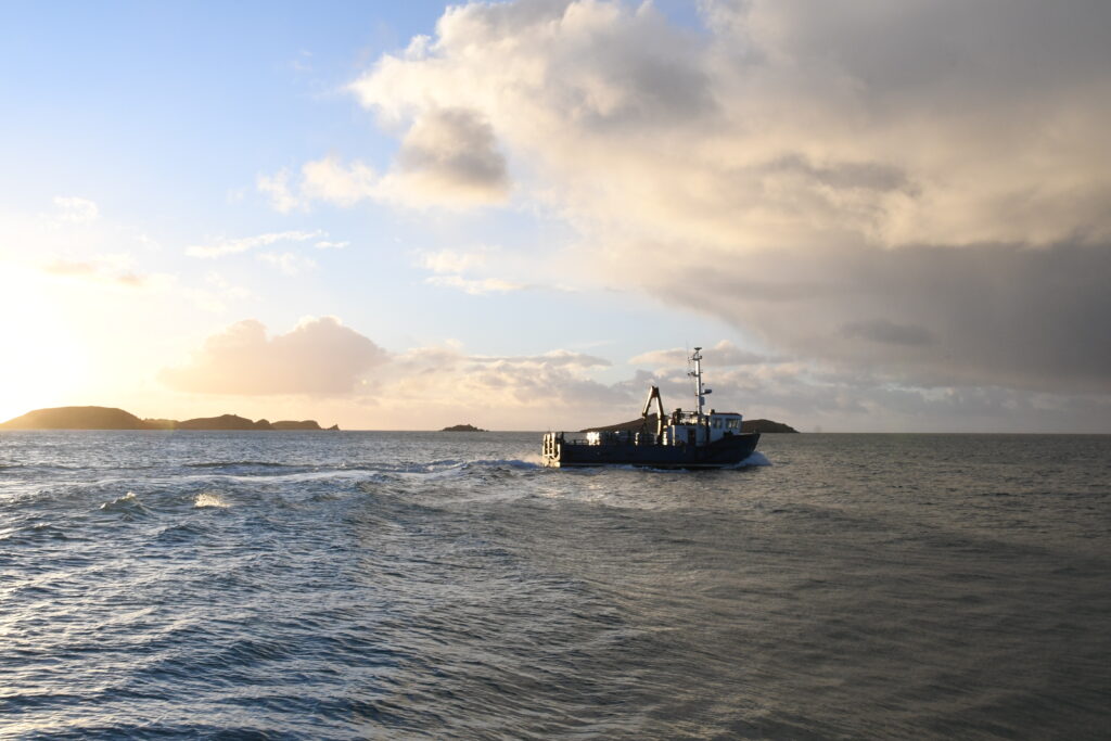 lyonesse lady - freight vessel - isles of scilly
