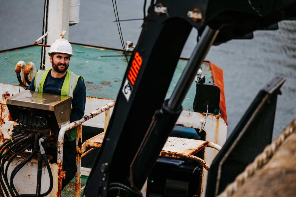 Ben Jenkins, Manager of St Marys Quay and Senior Skipper on a workboats