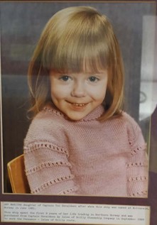 Gy Maritha as a child