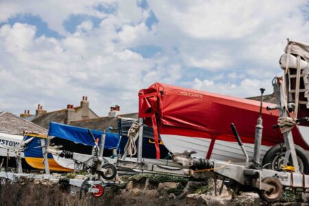 Pilot gigs stored around St Mary's