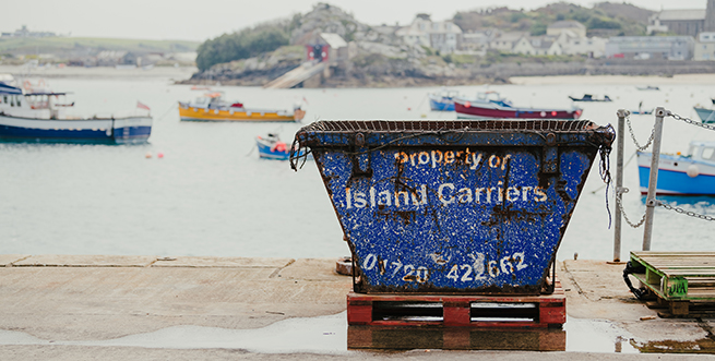 skip hire - isles of scilly freight