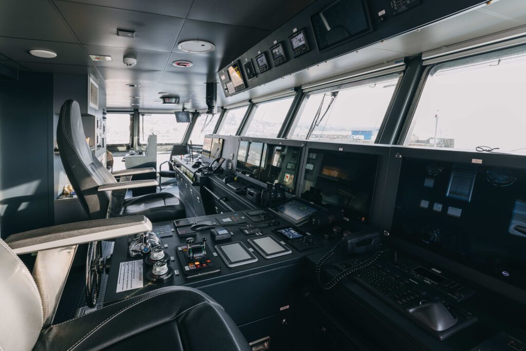 wheelhouse on Menawethan